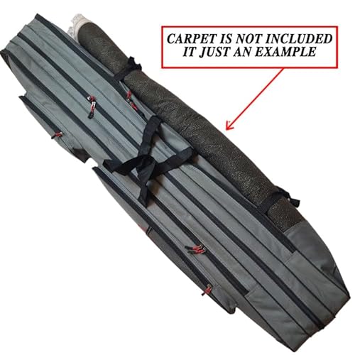 شنطة صيد لتخزين ادوات الصيد او الصيد 3 سحابات 130 سم