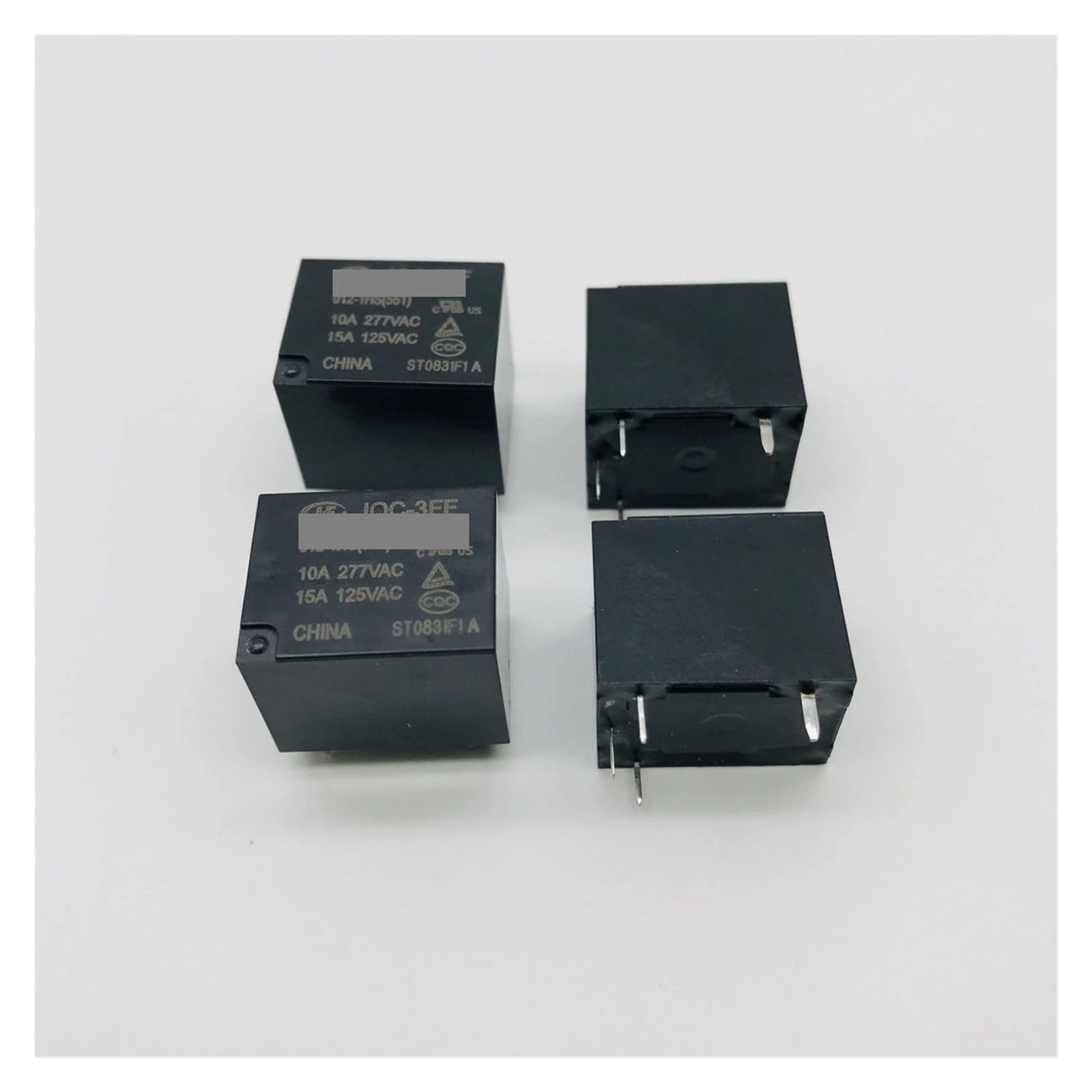 AARTERZZA 1pcs Relay JQC-3FF-012-1HS 4-Pin JQC-3FF-12VDC-1HS T73