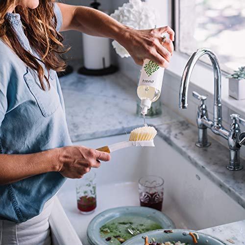 Puracy Natural Dish Soap Refill, Skin-Softening Plant-Based Liquid Dishwashing Detergent Soap, Clean-Rinsing Water-Sheeting Formula, (Green Tea And Lime 48 Oz) #TOP7