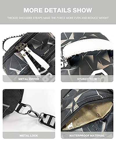 40L Backpack Gym Duffle Bag Travel Backpack Waterproof Sling Bag Crossbody Daypack, Casual Daypacks for Sport Hiking