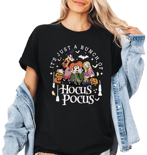 Mickey and Minnie Halloween shirt and sweatshirt, Hocus Pocus shirt, Halloween Shirt, Funny Sanderson Sisters Shirt, Spooky Season Shirt3