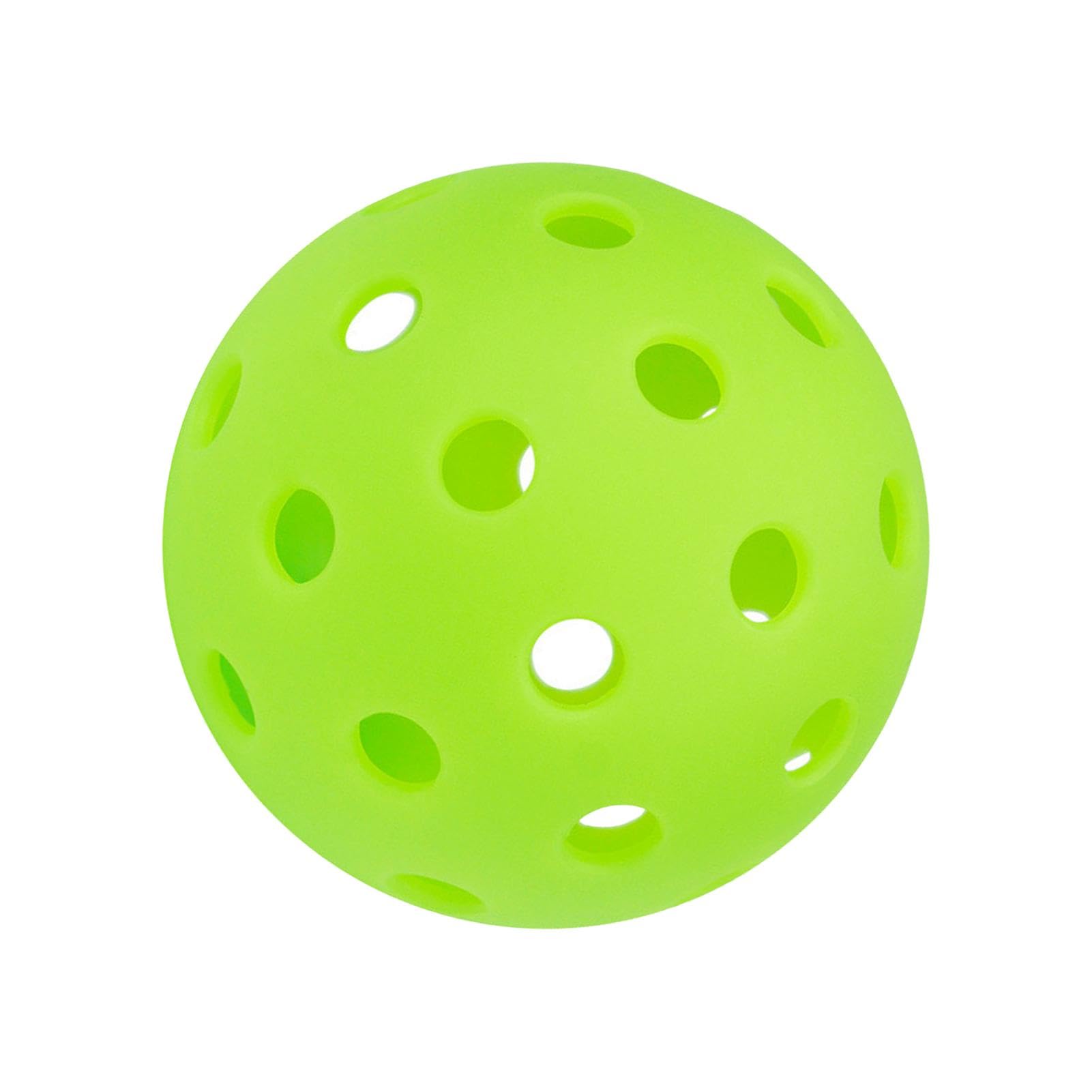Pickleballs pour jouer en plein air, Pickle Balls en plein air | Balle de racketball Pickle Ball | Balles de cornichon TPE à élevé, balles de cornichon d'extérieur à 40 trous pour l'entraînemen