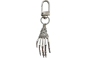3D Bone of Hand Keychain for Man Woman