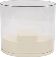Figure Storage Box, Acrylic Unique Step Storage Toy Organizer Transparent Dust Proof Storage Bucket Figures Display Stand Box for Shelf