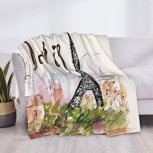 Couverture canapé Tour Eiffel, l'idée cadeau déco parfaite - 6