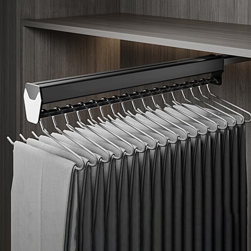 Placard de suspension extensible avec rail coulissant fluide LWX