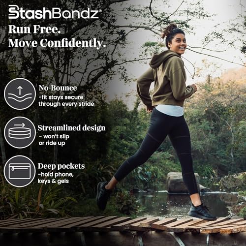 StashBandz Unisex Travel Money Belt