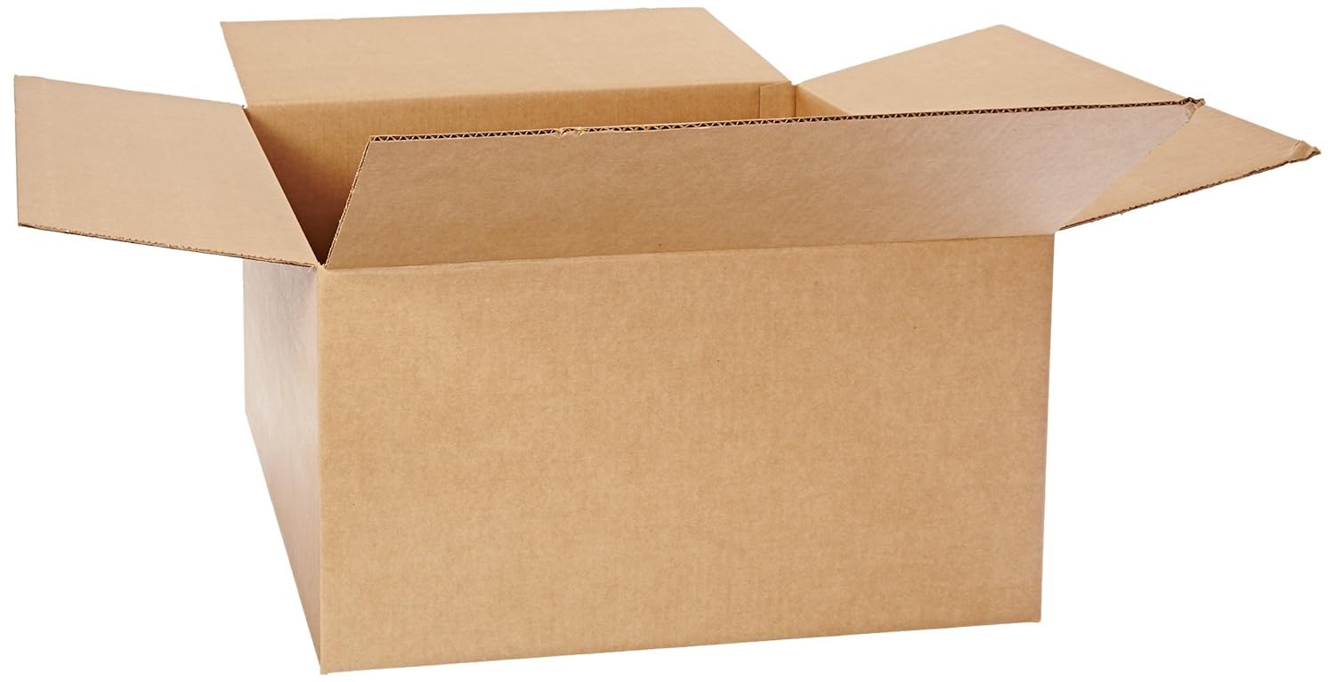aviditi 221712 pudełko z tektury falistej, długość 55,9 cm x szerokość 43,2 cm x wysokość 30,5 cm, siła (pakiet 10)