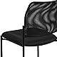 Flash Furniture Jana Comfort Beistellstuhl, stapelbar, Stahl, Schwarz