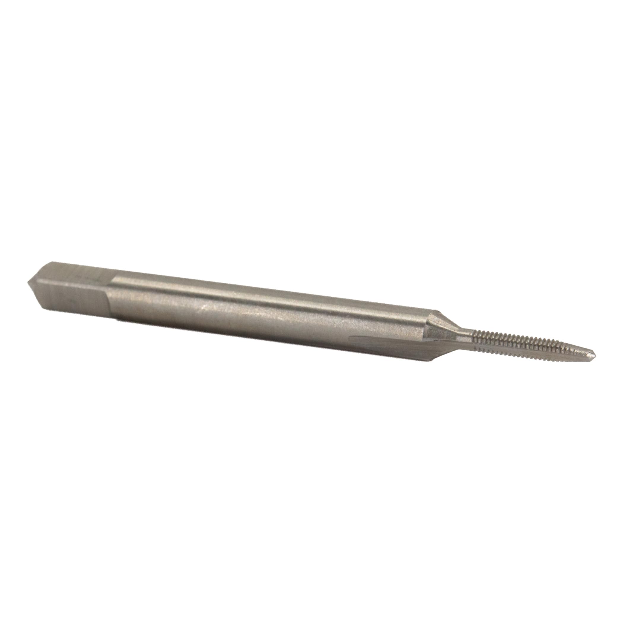 Drill America DWTB1/4-20 DWT Series Qualtech Carbon Steel Hand Threading Tap, Uncoated, Bright Finish, Round with Square End Shank, Bottoming Chamfer, 1/4"-20 UNC — view 34