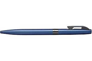 Schaefer Slim Premium Ballpoint Pen Refreshing Matte Blue Lacquer Finish
