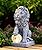 Nacome Guardian Lion Garden Statue: Outdoor Decor Sculpture with Ball Lights for Yard Art Porch Patio - Unique Birthday Gifts for Women Mom