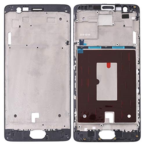 Lkfyyds for OnePlus 3 / 3T / A3003 / A3000 / A3100 Front Housing LCD Frame Bezel Plate Black