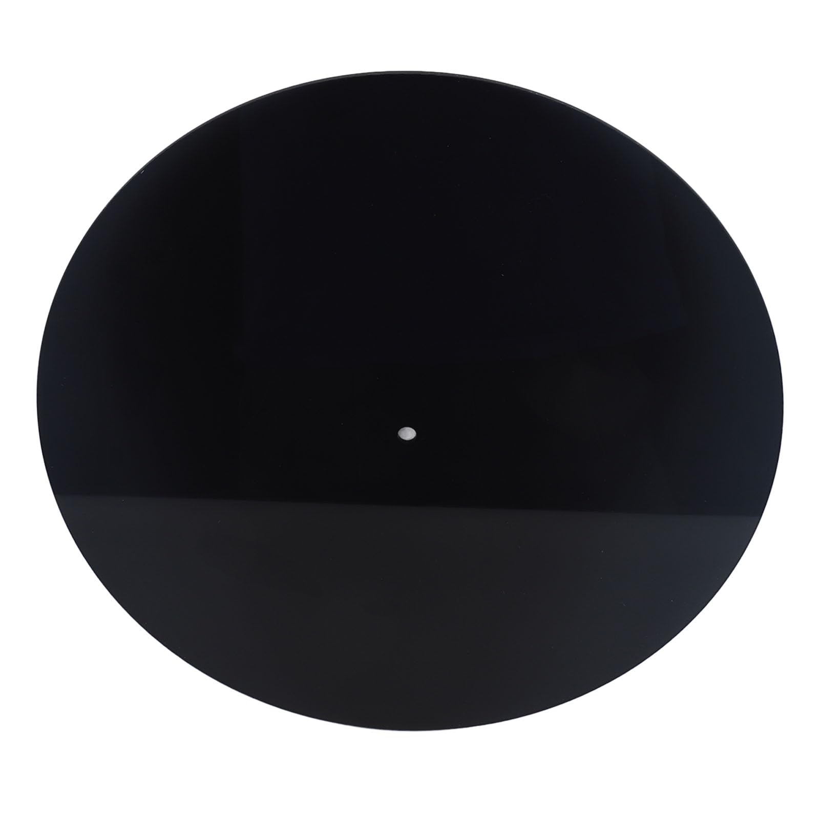 Cocoarm Tappetino per Giradischi in Acrilico Tappetino per Giradischi da 12 Pollici 300 X 300 X 3 Mm Riduzione Antistatica del Rumore Effetto Luminoso per Ascolto Hi Fi Home DJ (#1)
