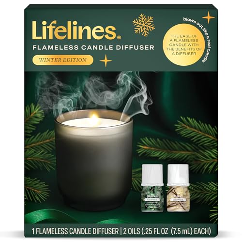 Lifelines Flameless Candle Diffuser - Winter Edition...