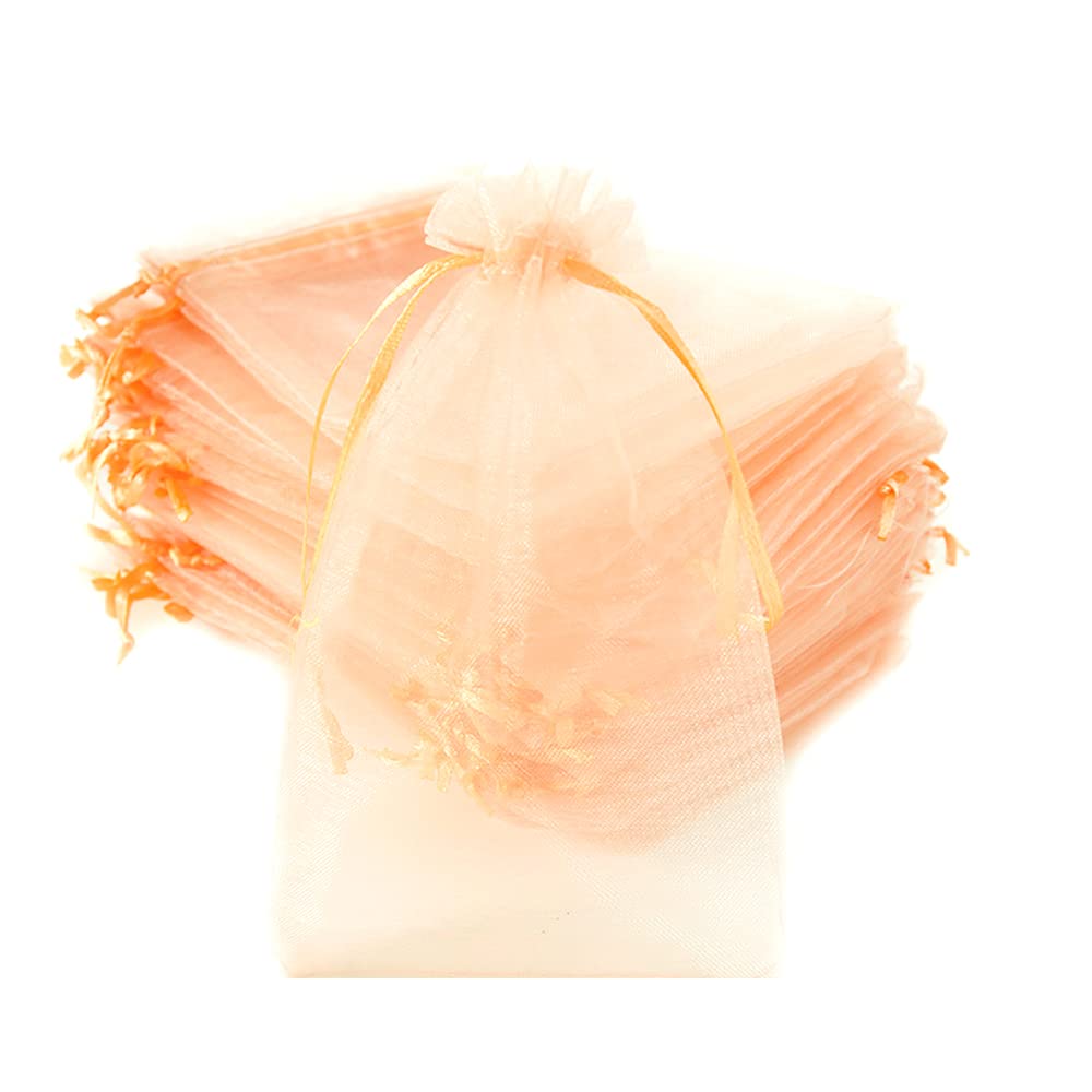 Sacchetti Regalo In Organza - 50/500 Pezzi Per Bomboniere, Gioielli, Caramelle, Matrimonio