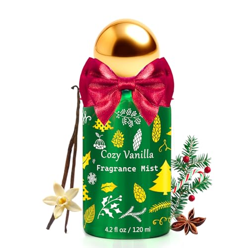 Image of CLESH Body Spray for Women, Fragrance Mist, Cozy Vanilla, 120ml /4.2 fl oz