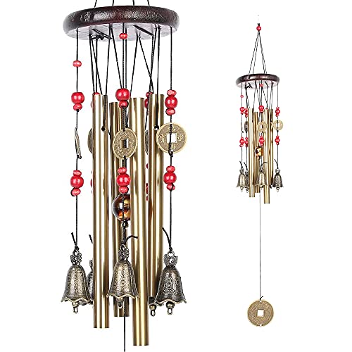 LimeHill Windspiel Aus Metall – Große Gartendekoration, Silberne Kugel, 61x61x213 Cm, Wetterbeständig
