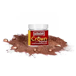 CROWN IMPERIAL METALLICS |SPARKLING BRONZE| ACRYLIC WATER BASE ECO-FRIENDLY EMULSION PAINT (200 ML)
