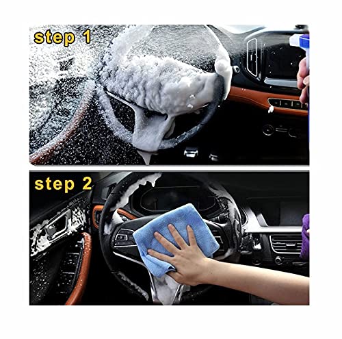 Image of Aksmit Car Seat Cleaner Foam Spray,with Enhanced uv Protection for Mahindra Reva