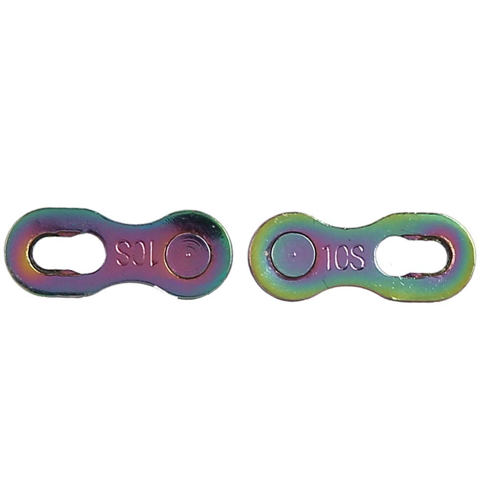 Catena per bicicletta Catena per bicicletta a 9/10 velocità Ultraleggera 116 maglie Parte di ricambio per catena per bici per Mountain Road Racing Catena per biciclette a 10 velocità (Color : 9 Spee