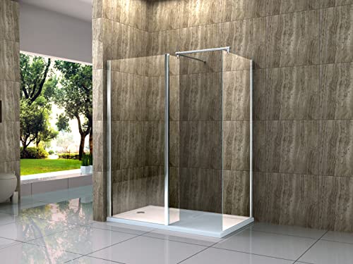 Schneckendusche APERTO 150 x 90 cm inkl. Duschtasse