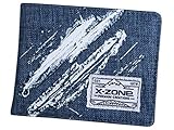 Incluye 1 unidad Cartera X-Zone Denimm Jeans Blue 11x8,5