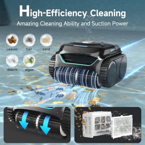 Image of Wybot C2 Cordless Pool Vacuum for Inground Pools, Pool Cleaner Robot