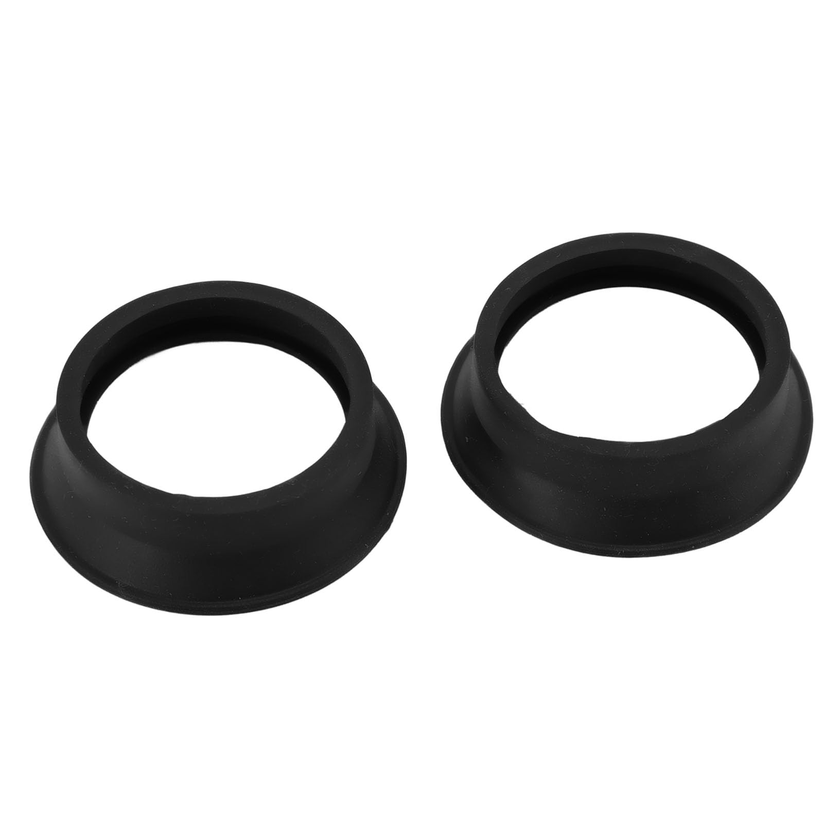 2pcs Scope Eyepiece Eyecup, Foldable Soft Rubber Eyepiece Cover for 28 to 32mm Microscope Monocular Binocular Eyepiece with No Light Interference, Inner Diameter 30mm