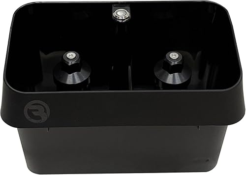 Miniatura 6 de Máquina eléctrica de limpieza de portafiltros para 2.283 in - Knock Box Limpiador de café para comercial y hogar (Plata)