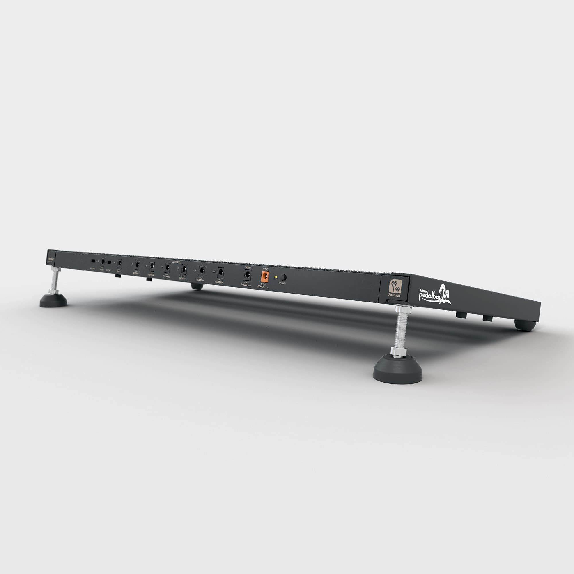 Palmer Pedalbay 60 PB Set Pédalier avec Powerbar/bloc d'alimentation avec 8 sorties Noir 60 cm