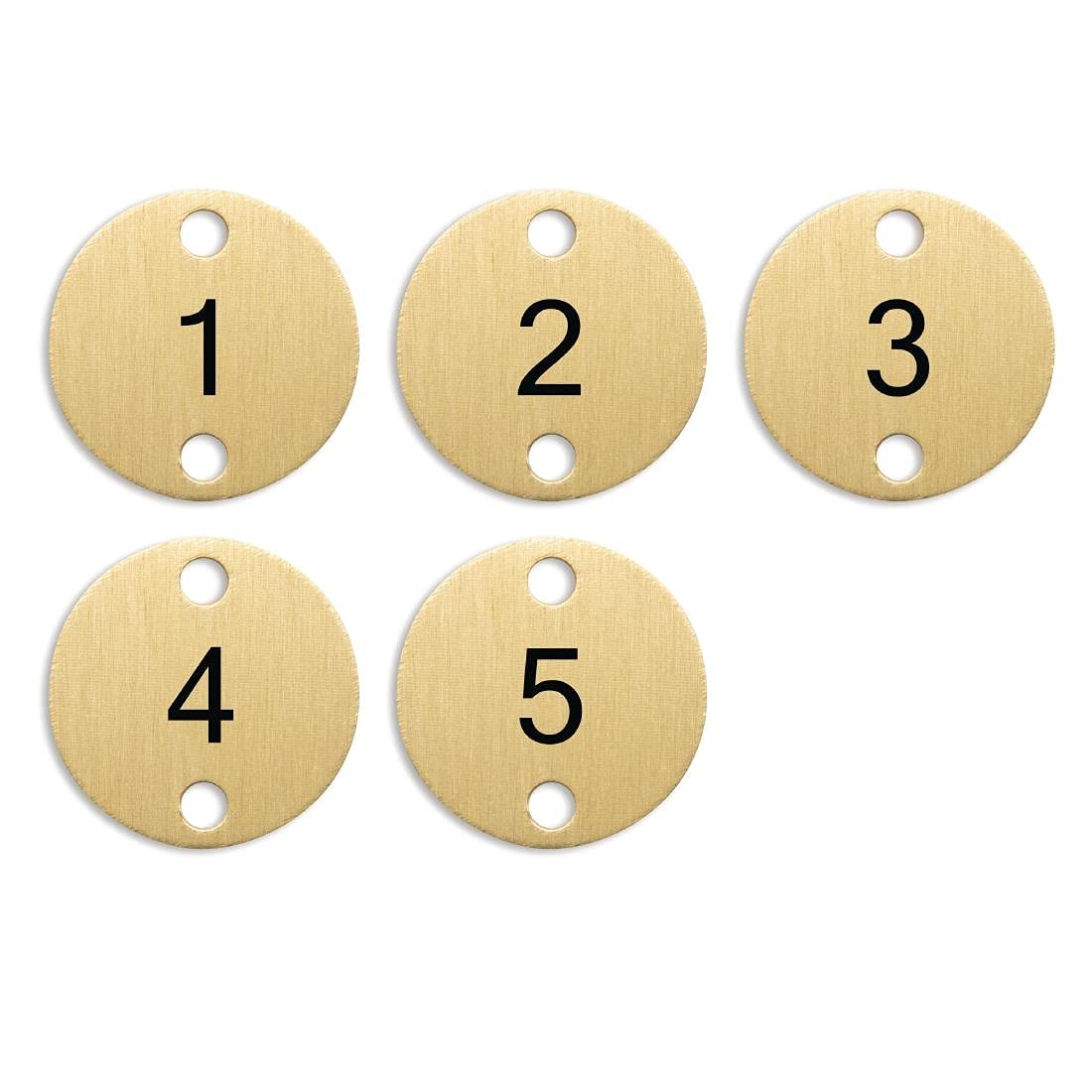 Olympia Numéros de table bronze (1-5)