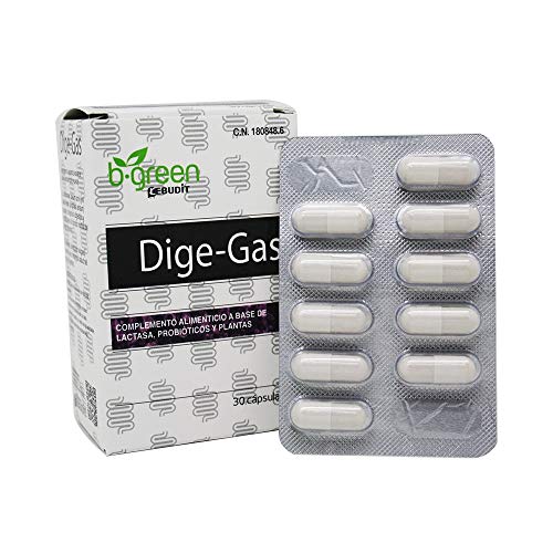 B.Green (l x b x h). Lebudit) Dige gas 30 capsules - 1 stuk