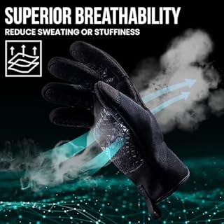 TAILI Level 3 Needle, Level 5 Puncture Resistant Men Work Gloves, Grip Enhanced A7 Cut Resistant Safety Gloves, Touchscreen and Breathable, Black, Large (L), 1 Pair