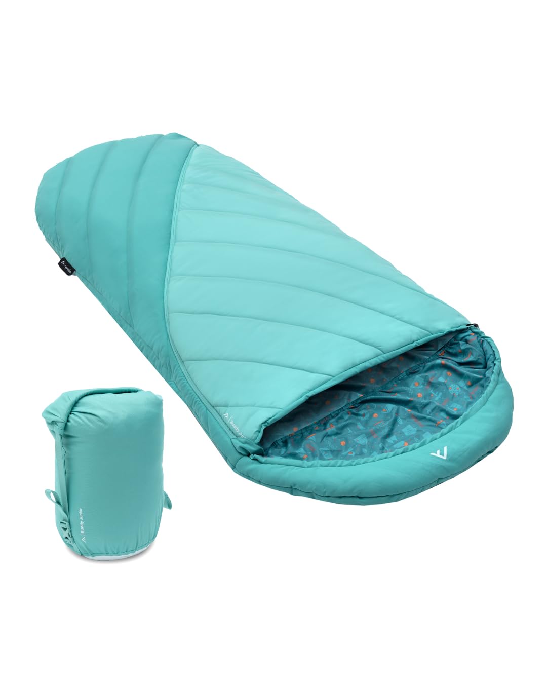 qeedo Buddy Junior Saco de Dormir niños, Comfort Control, Best Shape & Soft Touch
