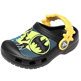Crocs Kids Batman Custom Clog, Sabots Mixte Enfant, Noir (Black) 21/22 EU