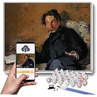 Amazon.co.jp: DIY 数字油絵 エドゥアール・マネ作「メキシコ皇帝