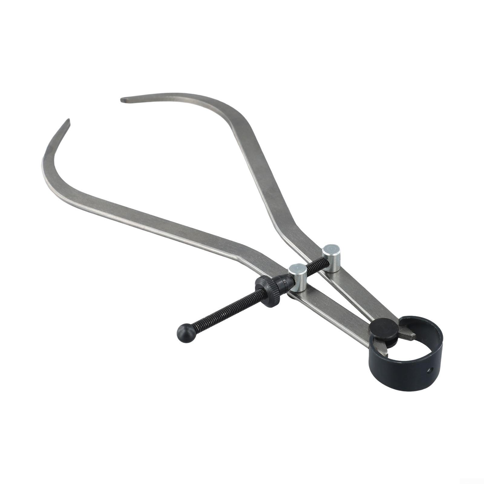 Tragbarer externer Messschieber für Drechseln, Karbonstahl, Messwerkzeug, präzises Messgerät, geeignet für Holzdrehmaschinen und Drehanwendungen (200 mm)