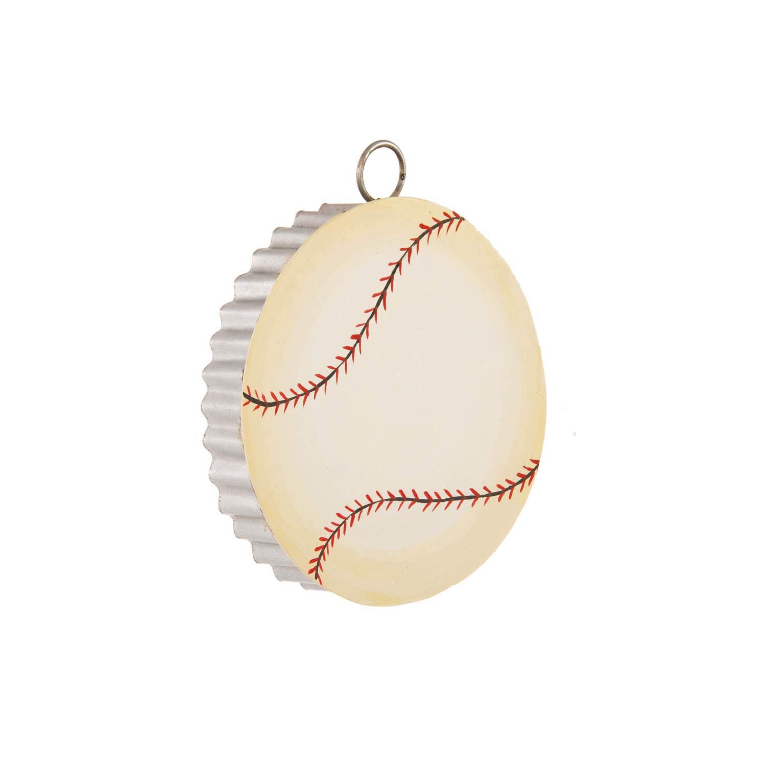 The Round Top Collection - Baseball Charm - Metal
