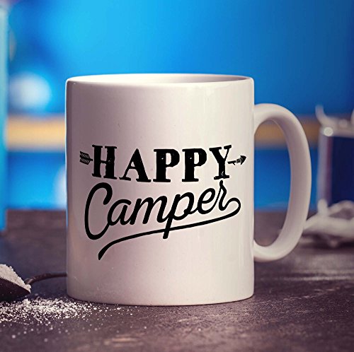 Printster Happy Camper Mug - 11oz Ceramic Cup