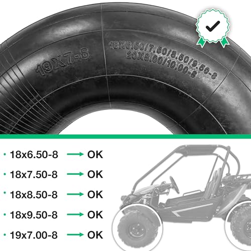 MOOVMOOV 2 Inner Tubes 19x7-8, standard size - Image 3