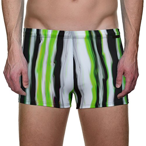 Bruno Banani Wave Line 2.0 Badeshorts Für Herren – Schnelltrocknend, Mit Gummibund & Taschen