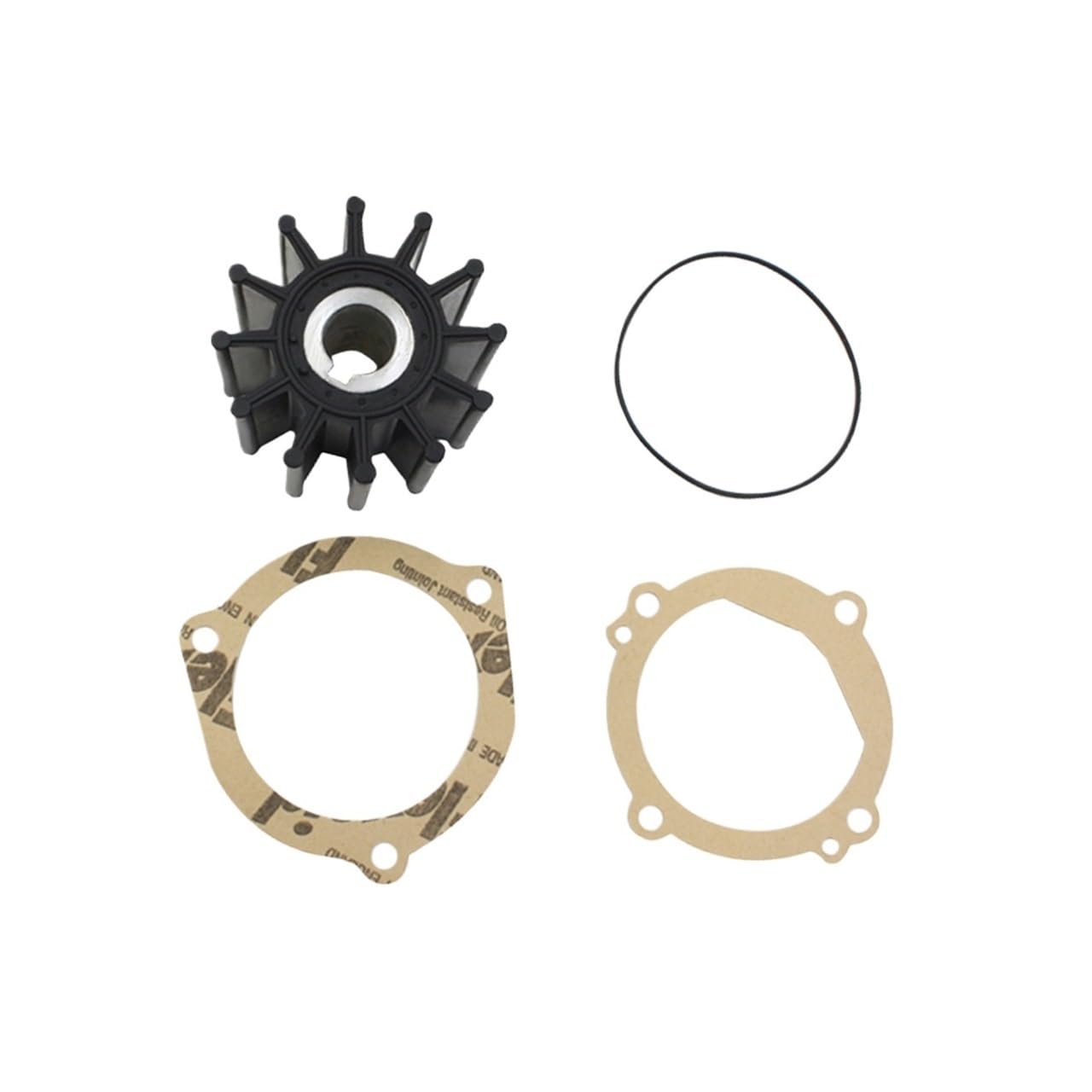 Turbine de pompe à eau moteur QSD 4.2 7.3L pièce de rechange marine 6603 et CEF 500167