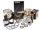 Evergreen TBK154MWP Compatible With 88-92 Toyota 4Runner Pickup 3.0 SOHC 3VZE Timing Belt Kit Water...