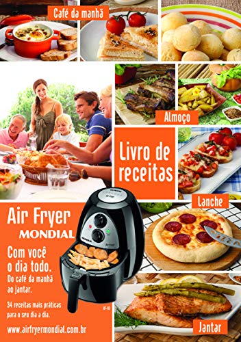 Fritadeira Elétrica Air Fryer Mondial Naf-03 1.500w 220w