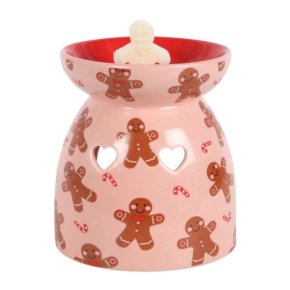 Multicolor Gingerbread Wax Melt Burner Gift Set
