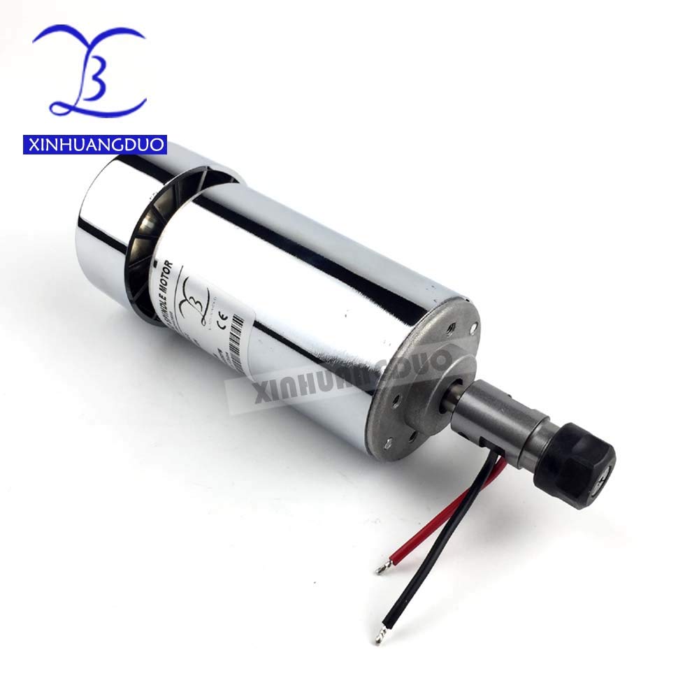 300W DC Spindle Motor 52mm DC 48v cnc spindle 0.3KW ER11 chuck cnc for Engraving Machine