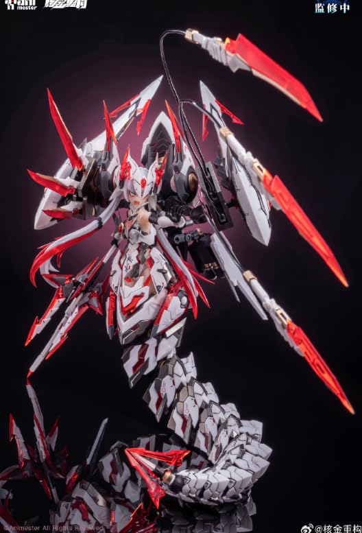Amazon | 核金重構 ANIMESTER 1/12 紫微星・白 1/12 メカ 機甲少女
