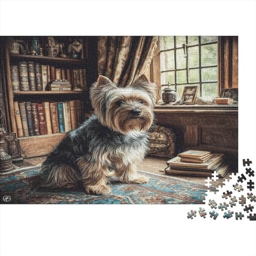 Cute Pet Dog Rompecabezas Imposible,desafío for Adults Juego Educativo 1000 Piezas Obra De Arte De Juego De para Adultos Y Niños A Partir De 12 Años 70x50cm/1000pcs