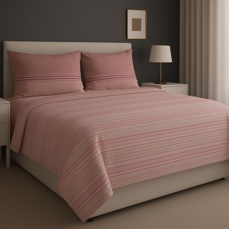 The one home – Juego de Sábanas de Franela 4 Piezas | Sábanas de Franela Algodón Suaves y Cálidas Invierno | Sábana Bajera Ajustable | Juego de Sábanas Invierno